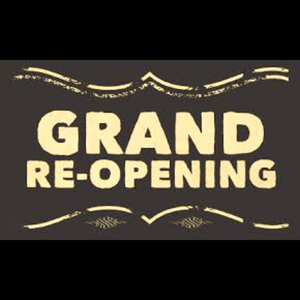 GRAND RE-OPENING! 🎉🖤